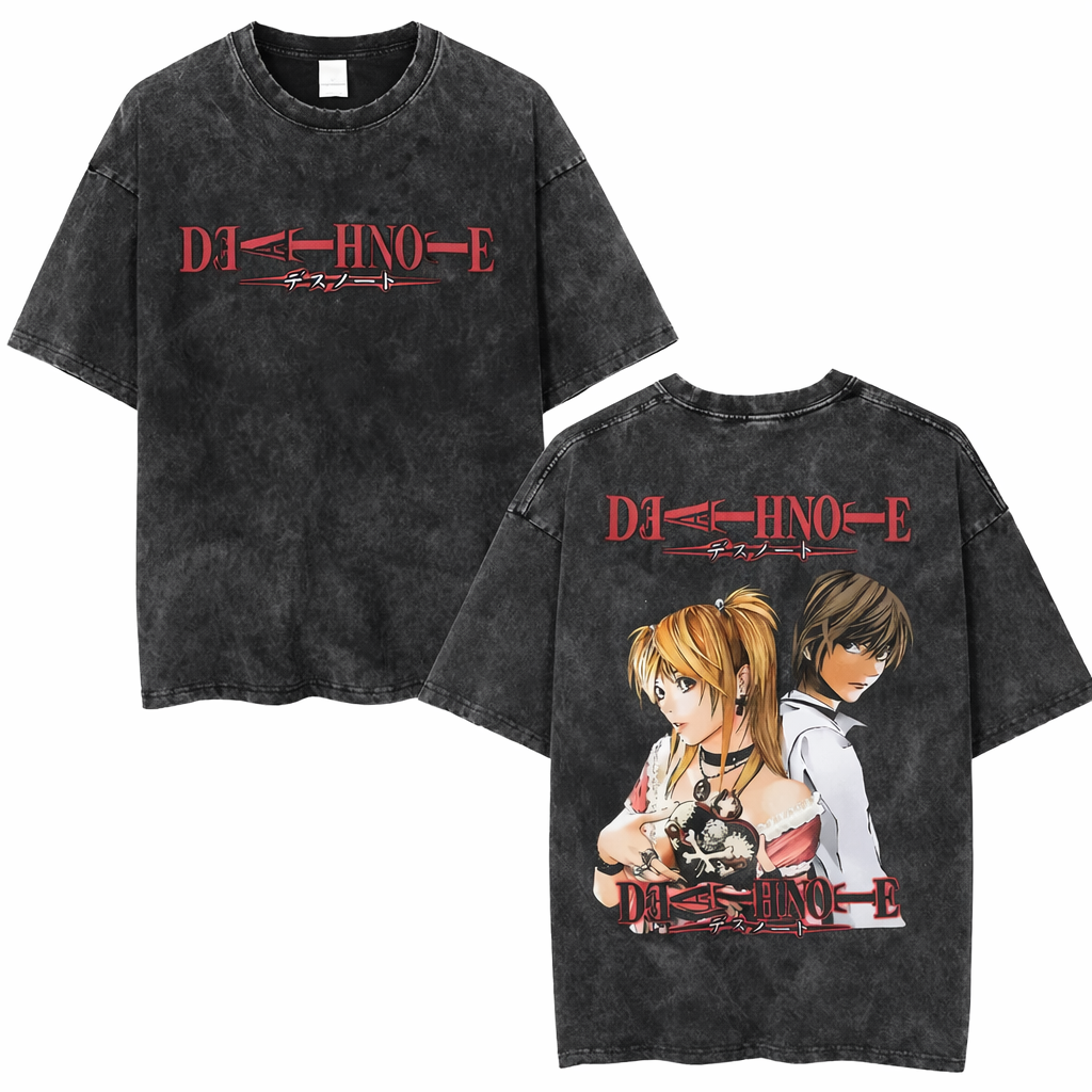 Cursed Anime Graphic T-Shirt – Cotton Oversized Tee